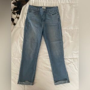 Hudson Blair High rise Straight Crop